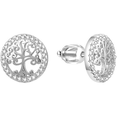 Beneto, Boucles d'oreilles, Boucles d'oreilles en argent avec arbre de vie AGUP1529S (L), (Argent) - Publicité Beneto, Boucles d'oreilles, Boucles d'oreilles en argent avec arbre de vie AGUP1529S (L), (Argent) - Publicité