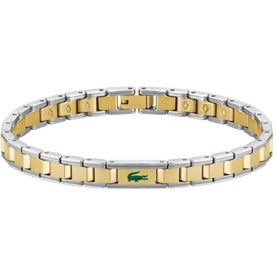 Lacoste, Bracelet, Bracelet de Bord Métropole, (Acier inoxydable, Or jaune) - Publicité Lacoste, Bracelet, Bracelet de Bord Métropole, (Acier inoxydable, Or jaune) - Publicité