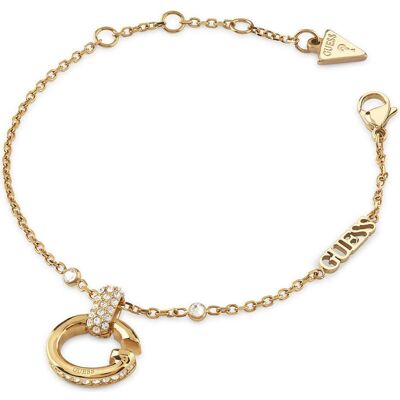 Guess, Bracelet, Oh My G Bracelet à breloques en cristal, (Acier inoxydable) - Publicité Guess, Bracelet, Oh My G Bracelet à breloques en cristal, (Acier inoxydable) - Publicité