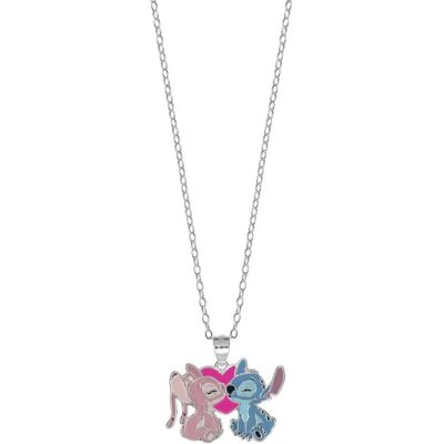 Disney Collier, Lilo & Angel, (Argent) - Publicité Disney Collier, Lilo & Angel, (Argent) - Publicité