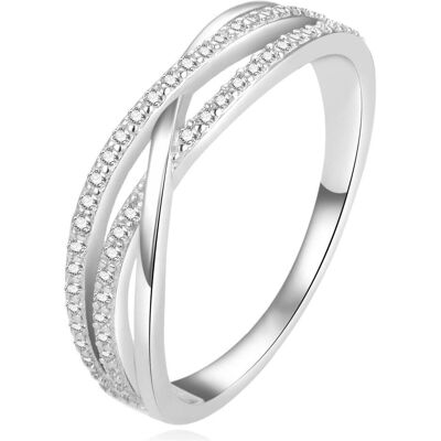 Beneto, Bague, OkozlujÃcà stÅ™Ãbrný prsten se zirkony AGG446L - Circuit : 52 mm (L), (52) - Publicité Beneto, Bague, OkozlujÃcà stÅ™Ãbrný prsten se zirkony AGG446L - Circuit : 52 mm (L), (52) - Publicité