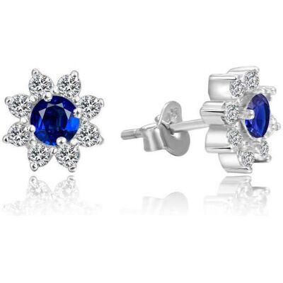 Beneto, Boucles d'oreilles, Fleurs boucles d'oreilles en argent AGUP1171 (L), (Argent) - Publicité Beneto, Boucles d'oreilles, Fleurs boucles d'oreilles en argent AGUP1171 (L), (Argent) - Publicité