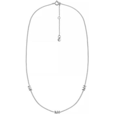 Michael Kors, Collier, - Elegant silver necklace Premium MKC1780040, (Argent) - Publicité Michael Kors, Collier, - Elegant silver necklace Premium MKC1780040, (Argent) - Publicité