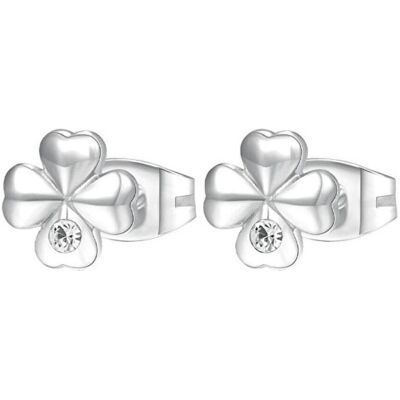 Brosway, Boucles d'oreilles, Boucles d'oreilles en acier délicates Four Leaf Chakra BHKE042, (Acier inoxydable) - Publicité Brosway, Boucles d'oreilles, Boucles d'oreilles en acier délicates Four Leaf Chakra BHKE042, (Acier inoxydable) - Publicité