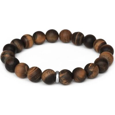 Beneto, Bracelet, Bracelet Tiger eye bead MINK159/20, (œil de tigre) - Publicité Beneto, Bracelet, Bracelet Tiger eye bead MINK159/20, (œil de tigre) - Publicité