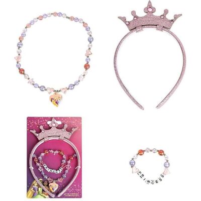 Disney Princess, Parure, Schmuckkit Rosa 3 Stücke, Rose, (Multi-composition) - Publicité Disney Princess, Parure, Schmuckkit Rosa 3 Stücke, Rose, (Multi-composition) - Publicité
