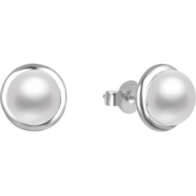 Beneto, Boucles d'oreilles, Boucles d'oreilles élégantes en argent avec perles AGUP2685P (L), (Argent, Perle) - Publicité Beneto, Boucles d'oreilles, Boucles d'oreilles élégantes en argent avec perles AGUP2685P (L), (Argent, Perle) - Publicité