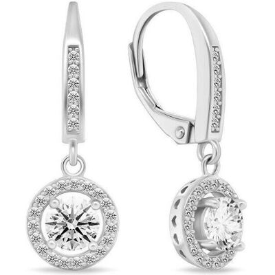 Brilio, Boucles d'oreilles, Silver - Beau collier en argent avec topaze arc-en-ciel Mystic Stone SP04664A (chaîne. pendentif) - Publicité Brilio, Boucles d'oreilles, Silver - Beau collier en argent avec topaze arc-en-ciel Mystic Stone SP04664A (chaîne. pendentif) - Publicité