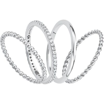 s.Oliver, Bague, Bague, (58, Argent 925) - Publicité s.Oliver, Bague, Bague, (58, Argent 925) - Publicité