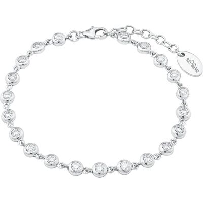 s.Oliver, Bracelet, Armband, (17 cm, Argent 925) - Publicité s.Oliver, Bracelet, Armband, (17 cm, Argent 925) - Publicité