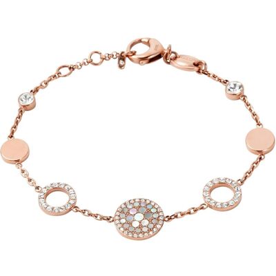 Fossil, Bracelet, Paillettes Vintage Glitter, (18.50 cm, Acier inoxydable) - Publicité Fossil, Bracelet, Paillettes Vintage Glitter, (18.50 cm, Acier inoxydable) - Publicité