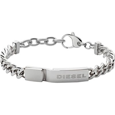 Diesel Bracelet, Acier, (19 cm, Acier inoxydable) - Publicité Diesel Bracelet, Acier, (19 cm, Acier inoxydable) - Publicité