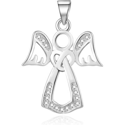 Beneto, Pendentif, Timeless silver pend Angel AGH234 (L), (Argent) - Publicité Beneto, Pendentif, Timeless silver pend Angel AGH234 (L), (Argent) - Publicité