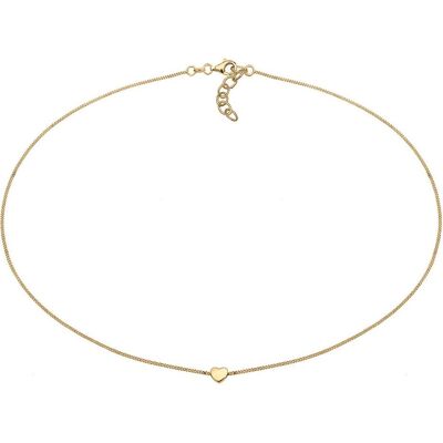 Elli, Collier, Coeur, (Argent sterling 925, 38 cm) - Publicité Elli, Collier, Coeur, (Argent sterling 925, 38 cm) - Publicité