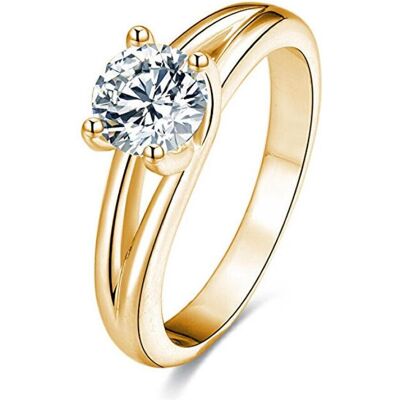 Beneto, Bague, Bague en argent avec cristaux AGG199 - Circuit : 58 mm (L), (58, Argent 925) - Publicité Beneto, Bague, Bague en argent avec cristaux AGG199 - Circuit : 58 mm (L), (58, Argent 925) - Publicité