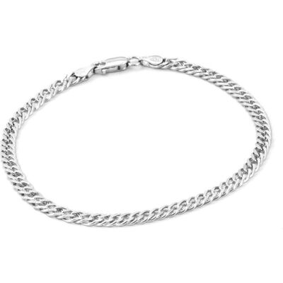 Beneto, Bracelet, Bracelet en argent AGB203 / 21 - Longueur : 22 cm, (22 cm, Argent) - Publicité Beneto, Bracelet, Bracelet en argent AGB203 / 21 - Longueur : 22 cm, (22 cm, Argent) - Publicité