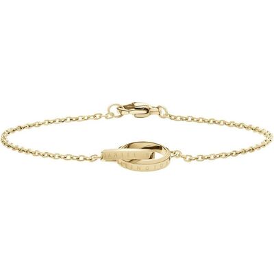 Daniel Wellington, Bracelet, - Flattering gold-plated bracelet Elan Unity DW0040021 - Length: 16.5 cm, (16.50 cm, Acier inoxydable) - Publicité Daniel Wellington, Bracelet, - Flattering gold-plated bracelet Elan Unity DW0040021 - Length: 16.5 cm, (16.50 cm, Acier inoxydable) - Publicité