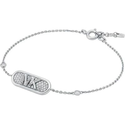 Michael Kors, Bracelet, Sparkling Silver Bracelet Mk Mkc1730cz040, (Argent) - Publicité Michael Kors, Bracelet, Sparkling Silver Bracelet Mk Mkc1730cz040, (Argent) - Publicité