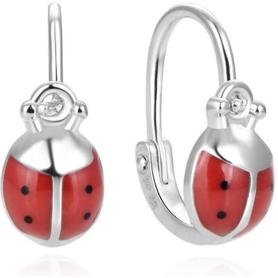Beneto, Boucles d'oreilles, Belles boucles d'oreilles de fille Ladybugs AGUC2049D pour les enfants - Publicité Beneto, Boucles d'oreilles, Belles boucles d'oreilles de fille Ladybugs AGUC2049D pour les enfants - Publicité