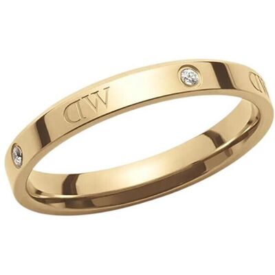 Daniel Wellington, Bague, - Original Gold Plated Ring with Classic Lumine DW0040028 Crystals - Circuit: 56, (56) - Publicité Daniel Wellington, Bague, - Original Gold Plated Ring with Classic Lumine DW0040028 Crystals - Circuit: 56, (56) - Publicité