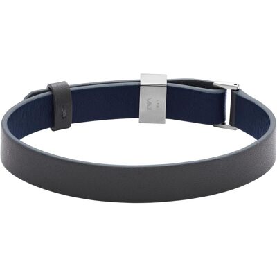 Giorgio Armani Emporio Armani, Bracelet, Essentiel, (27.50 cm, Acier inoxydable, Cuir) - Publicité Giorgio Armani Emporio Armani, Bracelet, Essentiel, (27.50 cm, Acier inoxydable, Cuir) - Publicité