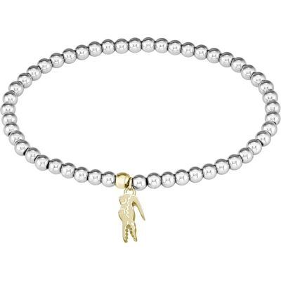 Lacoste, Bracelet, Bracelet Orbe bead en acier 2040332, (18 cm, Acier inoxydable) - Publicité Lacoste, Bracelet, Bracelet Orbe bead en acier 2040332, (18 cm, Acier inoxydable) - Publicité