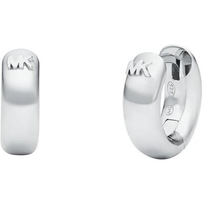 Michael Kors, Boucles d'oreilles, Hoop, (Argent 925) - Publicité Michael Kors, Boucles d'oreilles, Hoop, (Argent 925) - Publicité
