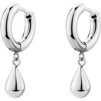 Brosway, Boucles d'oreilles, - Tear Drop Perfect Hoop Earrings BPC44 - Publicité Brosway, Boucles d'oreilles, - Tear Drop Perfect Hoop Earrings BPC44 - Publicité