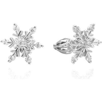 Beneto, Boucles d'oreilles, Boucles d'oreilles en argent TAGUP1565S, (Argent) - Publicité Beneto, Boucles d'oreilles, Boucles d'oreilles en argent TAGUP1565S, (Argent) - Publicité