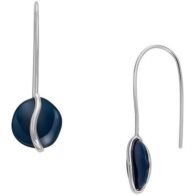 Skagen, Boucles d'oreilles, Sofie Sea Glass, (Acier inoxydable, Verre) - Publicité Skagen, Boucles d'oreilles, Sofie Sea Glass, (Acier inoxydable, Verre) - Publicité
