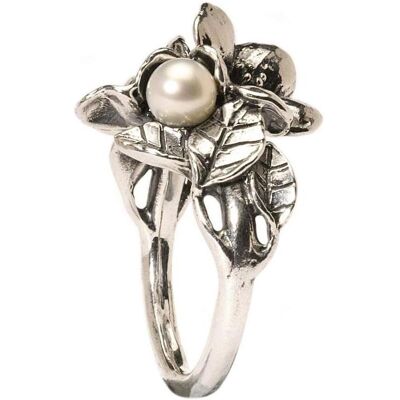Trollbeads, Bague, Womens ring Hawthorn with pearl 925 silver size 59 188 TAGRI00229 Silver Pearl Silver Pearl, (59, Argent 925) - Publicité Trollbeads, Bague, Womens ring Hawthorn with pearl 925 silver size 59 188 TAGRI00229 Silver Pearl Silver Pearl, (59, Argent 925) - Publicité