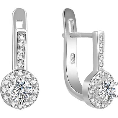 Beneto, Boucles d'oreilles, Boucles d'oreilles en argent AGUC1835 (L), (Argent) - Publicité Beneto, Boucles d'oreilles, Boucles d'oreilles en argent AGUC1835 (L), (Argent) - Publicité