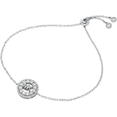 Michael Kors, Bracelet, - Fashionable silver bracelet with cubic zirconia Kors MK MKC1828040 - Publicité Michael Kors, Bracelet, - Fashionable silver bracelet with cubic zirconia Kors MK MKC1828040 - Publicité