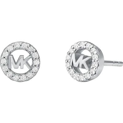 Michael Kors, Boucles d'oreilles, Premium, (Argent) - Publicité Michael Kors, Boucles d'oreilles, Premium, (Argent) - Publicité