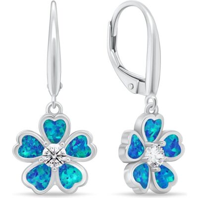 Brilio, Boucles d'oreilles, Silver - Un anneau argenté distinctif avec opale blanche RI130W - Circuit : 56 mm, (Argent) - Publicité Brilio, Boucles d'oreilles, Silver - Un anneau argenté distinctif avec opale blanche RI130W - Circuit : 56 mm, (Argent) - Publicité