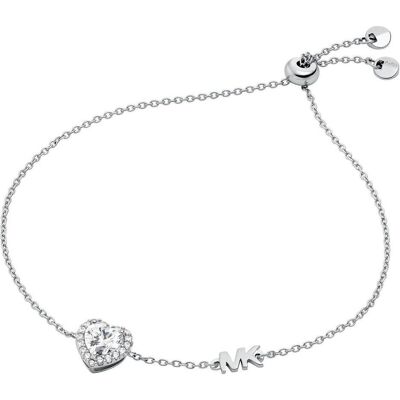 Michael Kors, Bracelet, Kors Brilliance, (21.50 cm, Argent 925, Argent 925, Argent Sterling) - Publicité Michael Kors, Bracelet, Kors Brilliance, (21.50 cm, Argent 925, Argent 925, Argent Sterling) - Publicité