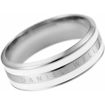 Daniel Wellington, Bague, Bague classique satin blanc argent 58, (58) - Publicité Daniel Wellington, Bague, Bague classique satin blanc argent 58, (58) - Publicité