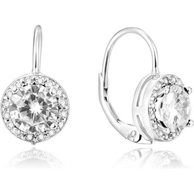 Beneto, Boucles d'oreilles, Boucles d'oreilles argent brillant AGUC901 (L), (Argent 925) - Publicité Beneto, Boucles d'oreilles, Boucles d'oreilles argent brillant AGUC901 (L), (Argent 925) - Publicité