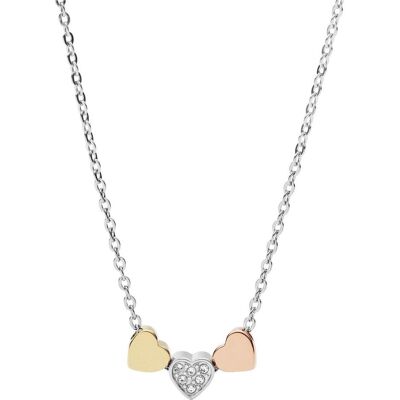 Fossil, Collier, Motifs d'époque, (Acier inoxydable, 45 cm) - Publicité Fossil, Collier, Motifs d'époque, (Acier inoxydable, 45 cm) - Publicité