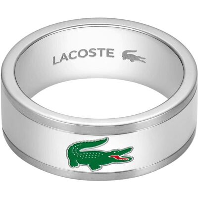 Lacoste, Bague, - Steel ring for men Arthor 2040495 - Circuit: 62 mm, (62) - Publicité Lacoste, Bague, - Steel ring for men Arthor 2040495 - Circuit: 62 mm, (62) - Publicité