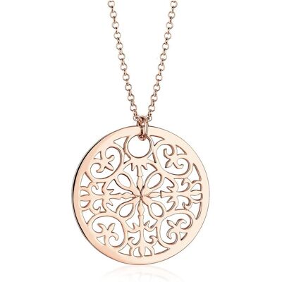 Elli, Collier, Necklace ladies coin ornament pendant boho of 925 sterling silver Without, (Argent 925, 70 cm) - Publicité Elli, Collier, Necklace ladies coin ornament pendant boho of 925 sterling silver Without, (Argent 925, 70 cm) - Publicité