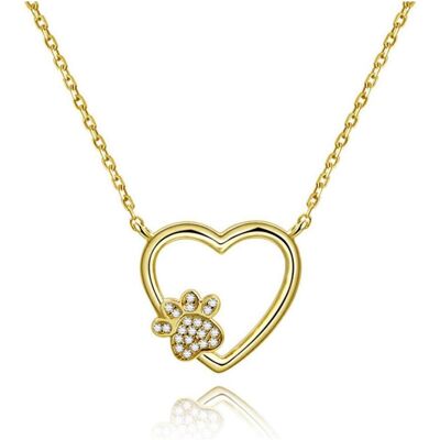 Beneto, Collier, Collier en or Love for a pet AGS702 / 48-GOLD, (Or, 48 cm) - Publicité Beneto, Collier, Collier en or Love for a pet AGS702 / 48-GOLD, (Or, 48 cm) - Publicité