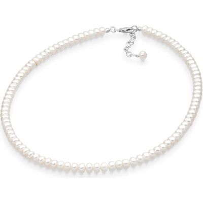 Elli, Collier, Collier en Argent Sterling avec Perles, (Argent Sterling) - Publicité Elli, Collier, Collier en Argent Sterling avec Perles, (Argent Sterling) - Publicité
