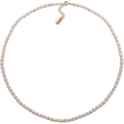 Ailoria, Collier, Shina, (Argent Sterling, Perle d'eau douce) - Publicité Ailoria, Collier, Shina, (Argent Sterling, Perle d'eau douce) - Publicité
