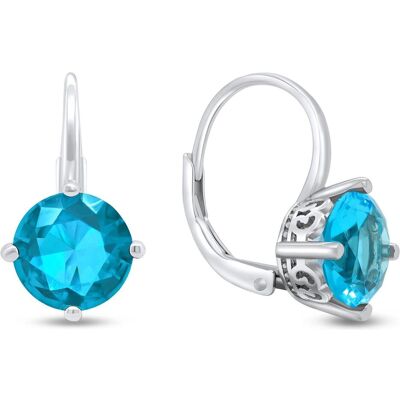 Brilio, Boucles d'oreilles, Silver - Boucles d'oreilles fantaisie en argent avec zircons EA302WAQ - Publicité Brilio, Boucles d'oreilles, Silver - Boucles d'oreilles fantaisie en argent avec zircons EA302WAQ - Publicité