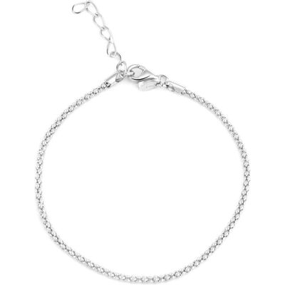 Beneto, Bracelet, Elegantnà stÅ™brný náramek AGB631 CH - Length : 20 cm, (20 cm, Argent) - Publicité Beneto, Bracelet, Elegantnà stÅ™brný náramek AGB631 CH - Length : 20 cm, (20 cm, Argent) - Publicité