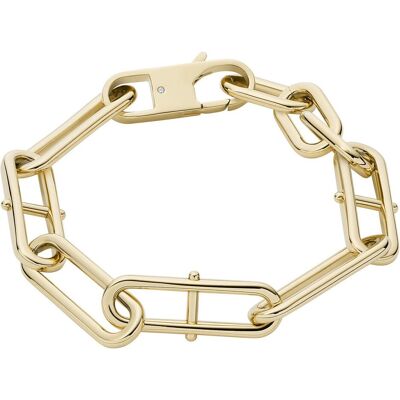 Fossil, Bracelet, Heritage, (19 cm, Acier inoxydable, Pierre synthétique) - Publicité Fossil, Bracelet, Heritage, (19 cm, Acier inoxydable, Pierre synthétique) - Publicité