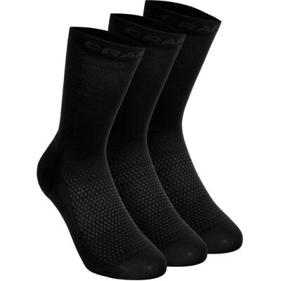 Craft Core Dry High Sock 3-Pack - Chaussettes - Publicité Craft Core Dry High Sock 3-Pack - Chaussettes - Publicité