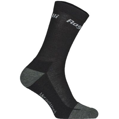 Chaussettes d'hiver Rogelli Wool - Isolantes, Noir - Publicité Chaussettes d'hiver Rogelli Wool - Isolantes, Noir - Publicité