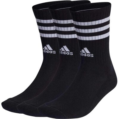 Adidas, Femmes, Chaussettes de sport, 3s C Spw Crw 3p,Black/White Black/White S (37 - 39), Noir - Publicité Adidas, Femmes, Chaussettes de sport, 3s C Spw Crw 3p,Black/White Black/White S (37 - 39), Noir - Publicité